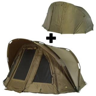 AKCE GIANTS FISHING Bivak Gaube Bivvy 2man + druhý plášť Gaube 2 Man Overwrap