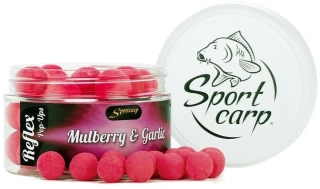 SPORTCARP Plovoucí boilies Reflex Moruše česnek 150ml 11mm