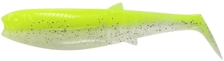 SAVAGE GEAR Gumová nástraha Cannibal Shad Fluorescent Yellow Glow 10cm 9g