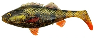 SAVAGE GEAR Gumová nástraha 4D Perch Shad Motoroil UV 12,5cm 20g