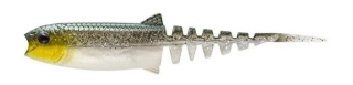 SAVAGE GEAR Gumová nástraha Cannibal Minnow V-Tail Green Silver 12,5cm 12,8g