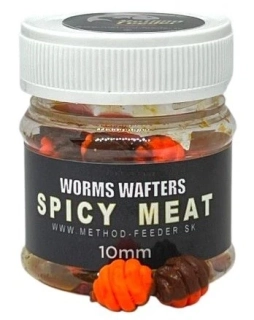 METHOD FEEDER FANS Worms Wafters Kořeněné maso 10mm 50ml