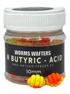 METHOD FEEDER FANS Worms Wafters N-Butyric Acid 10mm 50ml