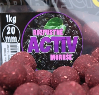 BLACK CARP Activ Boilies Moruše 20mm 1kg
