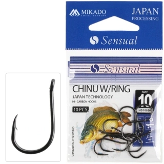 MIKADO Háček Sensual Chinu w/Ring #4 10ks