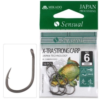MIKADO Háček Sensual X-Tra Strong Carp #10 10ks