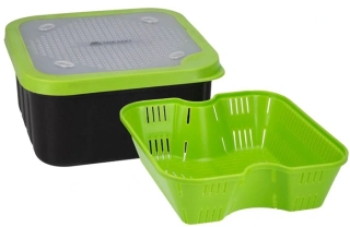 MIKADO Krabička na pelety a živé nástrahy For Pellets with Strainer 2,0l