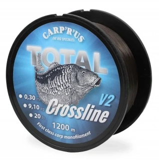 CARP´R´US Vlasec Total Crossline V2 Brown 1200m 0,35mm
