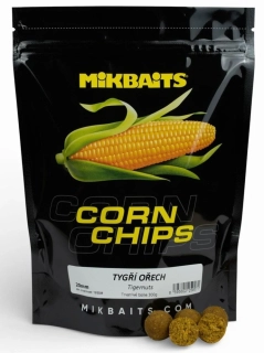 MIKBAITS Boilie Corn Chips Tygří ořech 300g 20mm