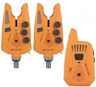 FLACARP Sada signalizátorů 2+1 X8 + RX8 Oranžová