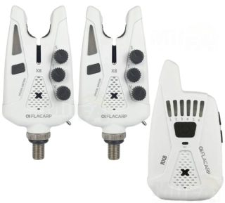 FLACARP Sada signalizátorů 2+1 X8 + RX8 Bílá