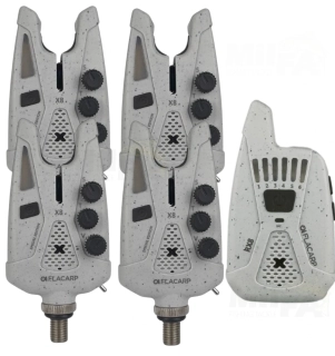 FLACARP Sada signalizátorů 4+1 X8 + RX8 Šedá granit