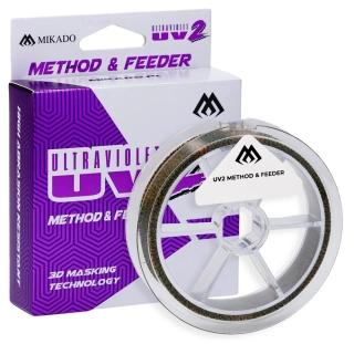 MIKADO Vlasec Ultraviolet II Method Feeder 300m 0,25mm 11,71kg