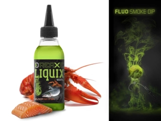 DELPHIN Fluo dip D SNAX LiquiX 100ml Losos Rak
