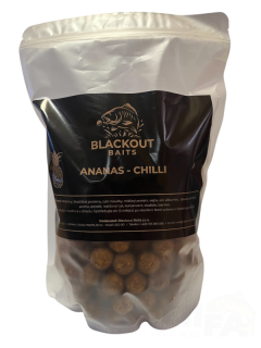 BLACKOUT BAITS Boilies Ananas Chilli 1kg 20mm