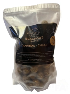 BLACKOUT BAITS Boilies Ananas Chilli 1kg 24mm