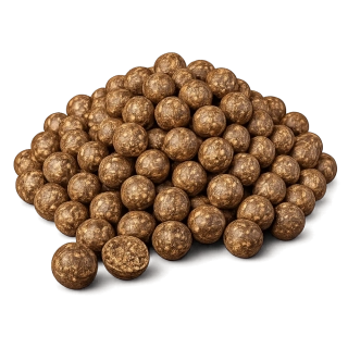 BLACKOUT BAITS Krmné boilies Crab 10kg 24mm