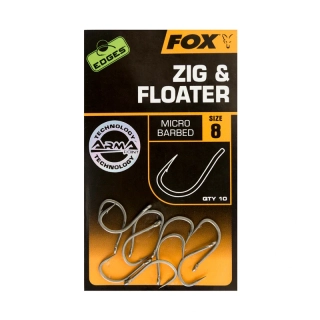 FOX Háčky Edges Zig & Floater #6