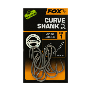 FOX Háčky Edges Curve Shank X #4