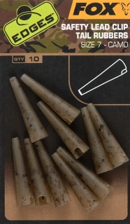 FOX Převleky Edges Camo Lead Clip Tail Rubbers 10ks #7