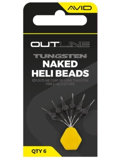 AVID Zarážky Outline Tungsten Naked Heli Beads
