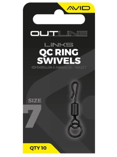 AVID Obratlík s kroužkem Outline QC Ring Swivel #7