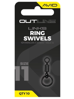 AVID Obratlík s kroužkem Outline Ring Swivel #11