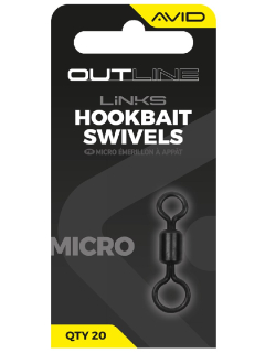AVID Obratlík Outline Micro Hookbait Swivel #17
