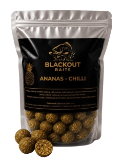 BLACKOUT BAITS Boilies Ananas Chilli 5kg 20mm