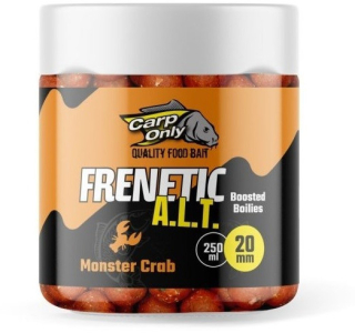 CARP ONLY Dipované boilies Frenetic A.L.T. Monster Crab 20mm 250ml