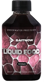 BAITNOW Booster Liquid Food Červi 250ml