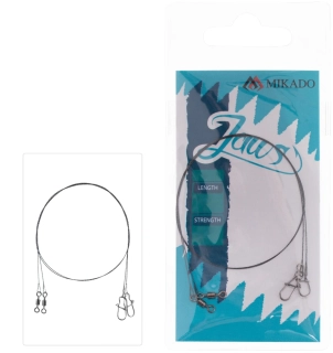 MIKADO Wolframové lanko Jaws Light 15cm 10kg 2ks