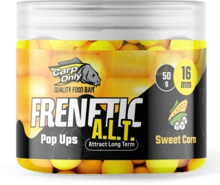 CARP ONLY Plovoucí boilies Frenetic A.L.T. Hi-Visual Pop Ups Sweet Corn 16mm 50g
