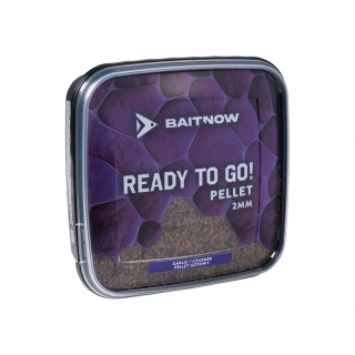 BAITNOW Pellet Method Feeder Ready to Go Česnek 2mm 500g