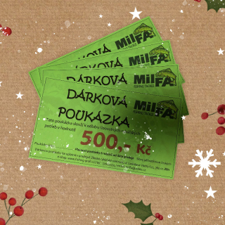 DÁRKOVÁ POUKÁZKA v hodnotě 500,- Kč