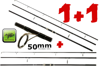 AKCE 1+1 GIANTS FISHING Prut Distant Carp MX50 360cm 3,00lb 3-díl