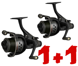 AKCE 1+1 OKUMA Naviják Carbonite XP BF CBF-140a + vlasec ZDARMA