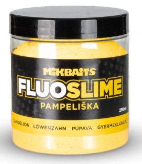 MIKBAITS Obalovací dip Fluo Slime Pampeliška 100g