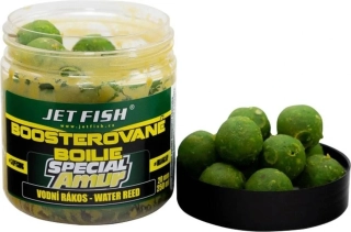 JET FISH Boosterované boilie Special Amur Vodní rákos 120g 20mm