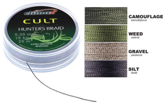CLIMAX Návazcová šňůrka Cult Hunters Braid Gravel 20m 25lbs