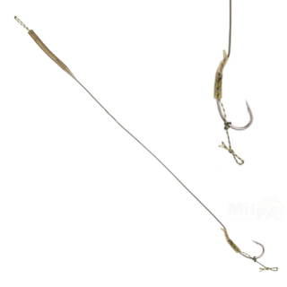 MIKADO Boilies návazec Anti-Blow Out Rig 23cm 25lb #4