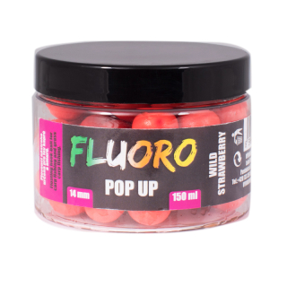 LK BAITS Fluoro Pop Up Wild Strawberry 150ml 14mm