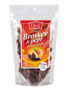 CHYTIL Pelety s dírou Broskev pepř 250g 20mm