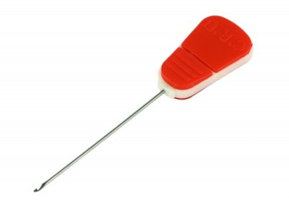 CARP´R´US Jehla na boilies CRU Baiting Needle / Short clasp needle Red