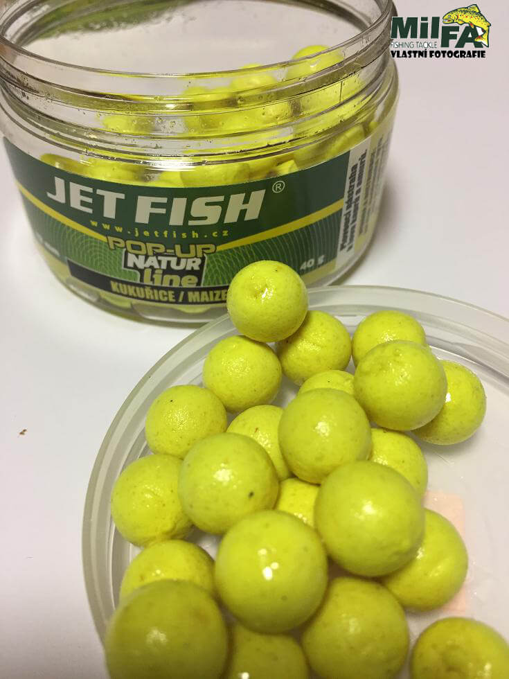Jet Fish Plovouci boilies Pop up Natur Line Kukurice Jet Fish Plovouci boilies Pop up Natur Line Kukurice